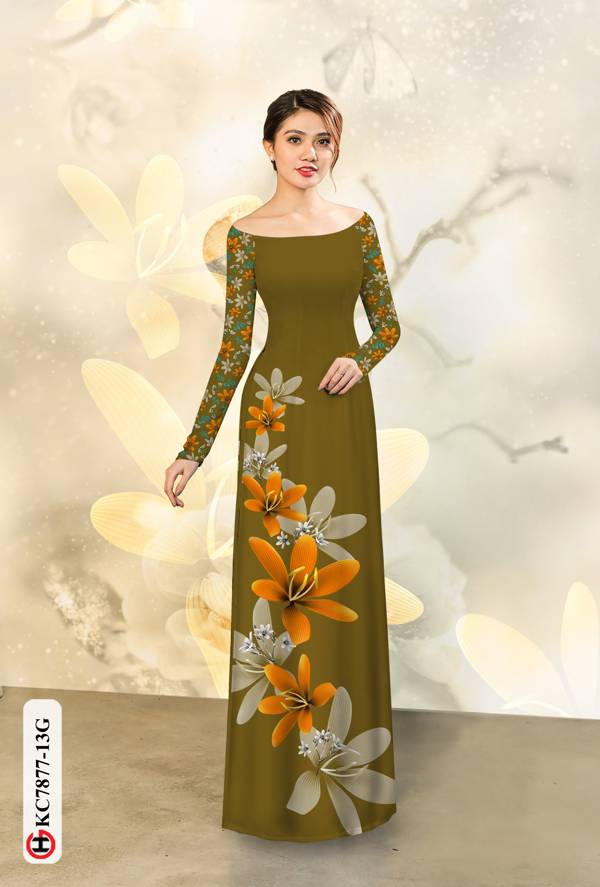 vai ao dai hoa in 3D (4)